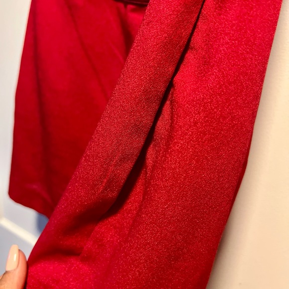 Bebe Red Halter Romper - Picture 3 of 7